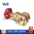 wheel handle flange 2" inch pn16 cw617n gate brass valve